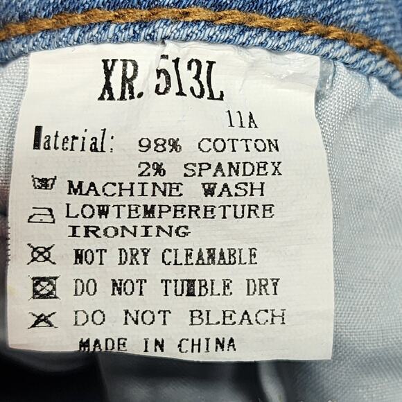 Y2K Embroidered Flare Jeans Women’s 14 Floral Boho Hippie Wide Leg Bell Bottom - Picture 13 of 13